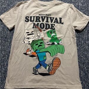 Minecraft Survival Mode Graphic T-Shirt